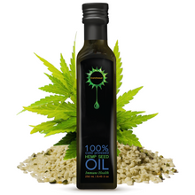Load image into Gallery viewer, Hemp seed Oil 100% Natural Cold Pressed