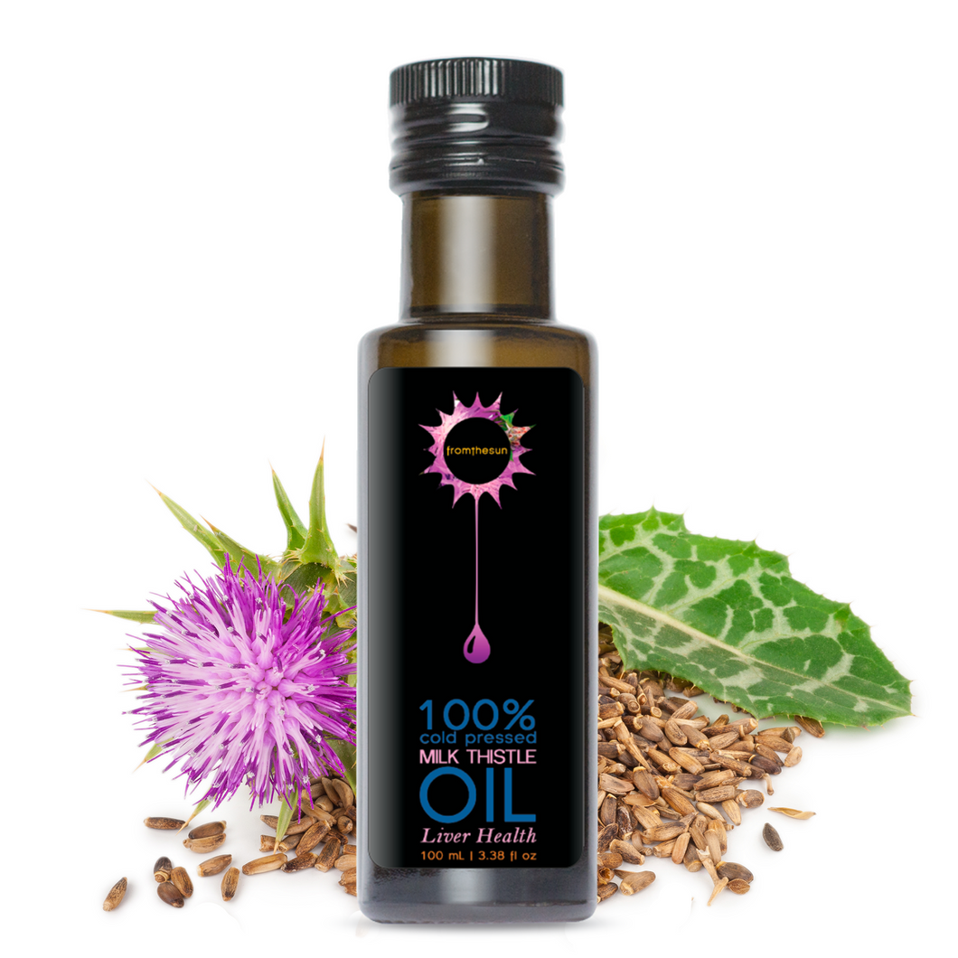 Milk Thistle Seed Oil 100% Natural Cold Pressed